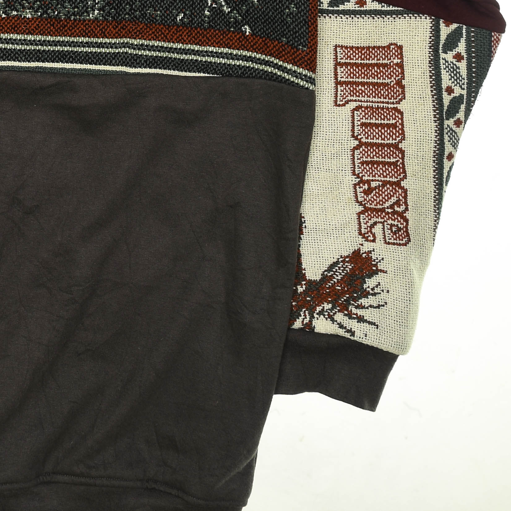 Wildlife Animals Patchwork Tapestry Zip Up