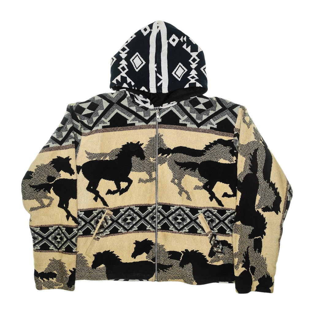 Wild Horse Southwestern Double Tapestry Zip Through