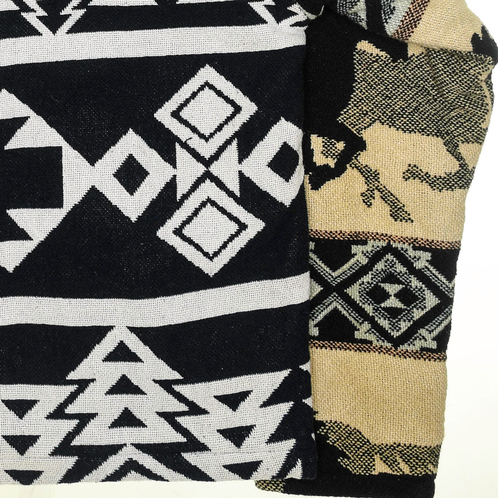 Wild Horse Southwestern Heirloom Tapestry Zip Coat