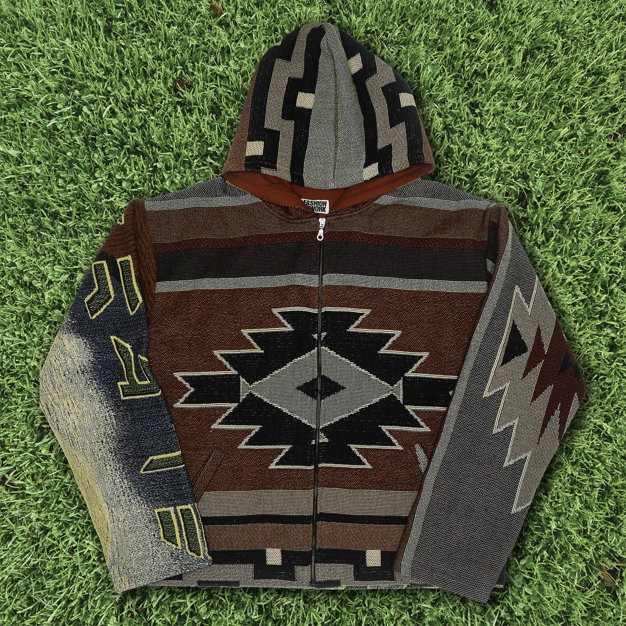 Grateful Dead Spirit Rose Tapestry Blanket Zip Coat