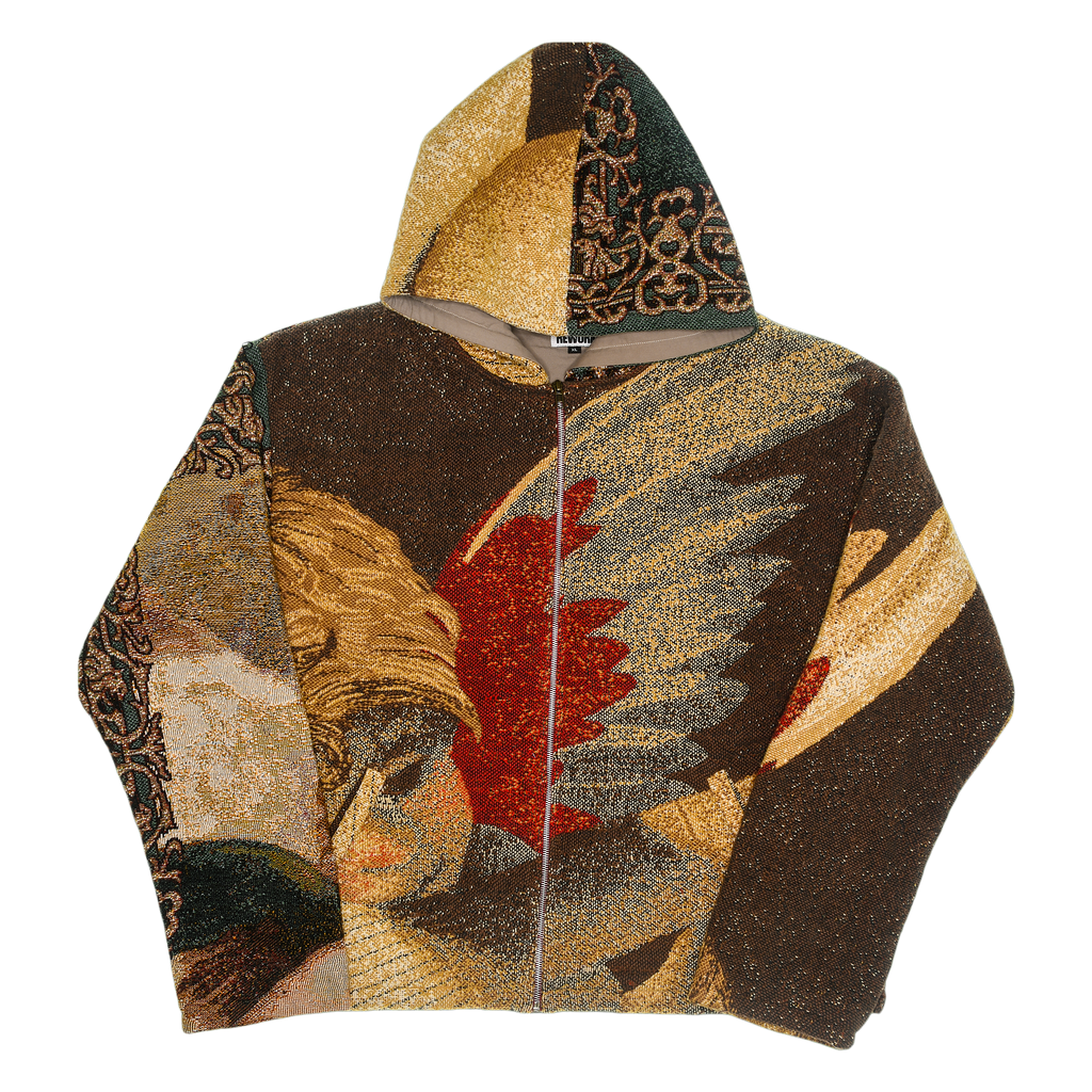 Angel & Cherub Double Tapestry Zip Through