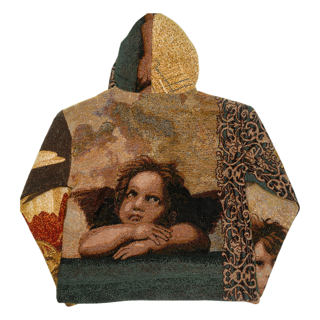 Angel & Cherub Double Tapestry Zip Through
