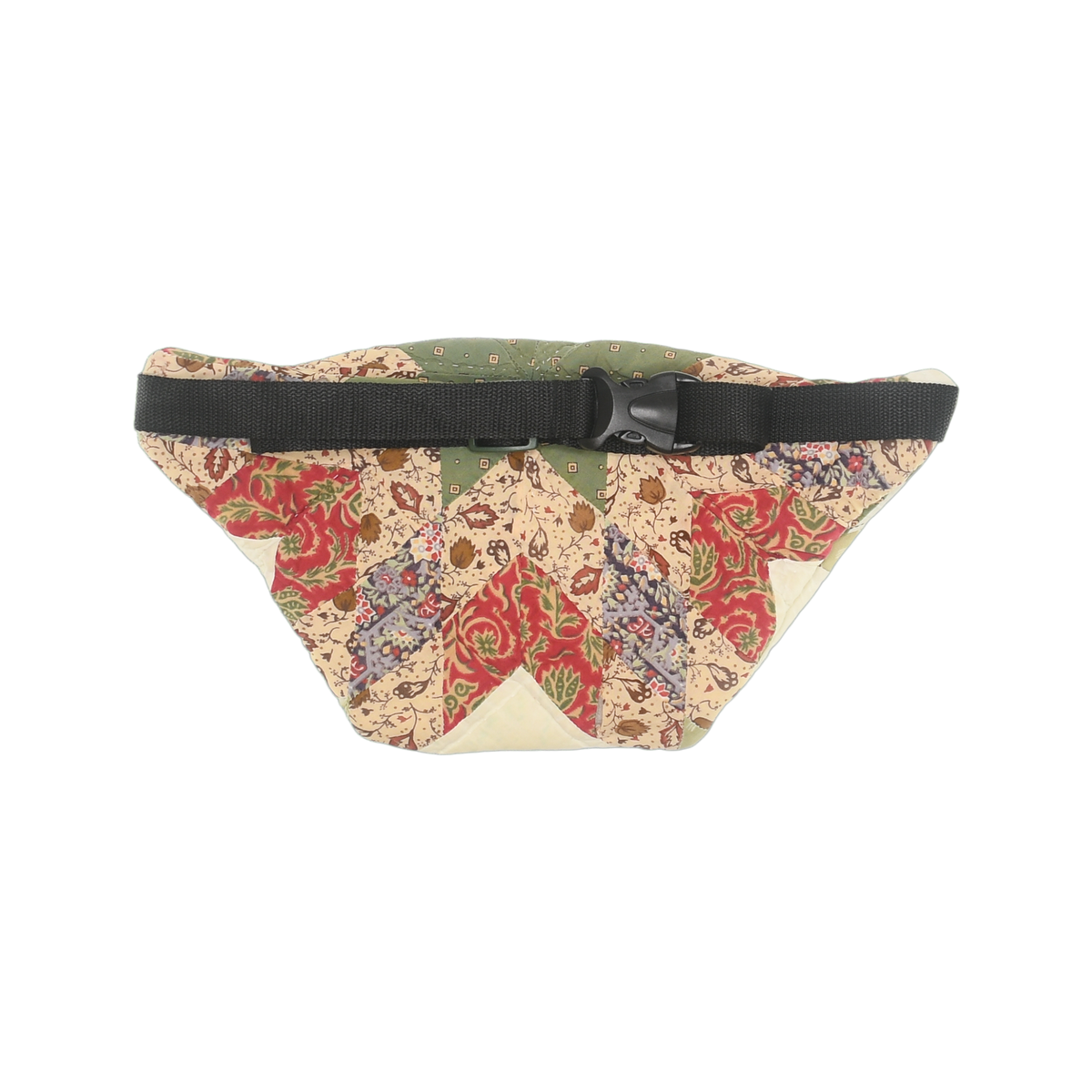 Patchwork Quilt Waist Bag | Floral + Cream