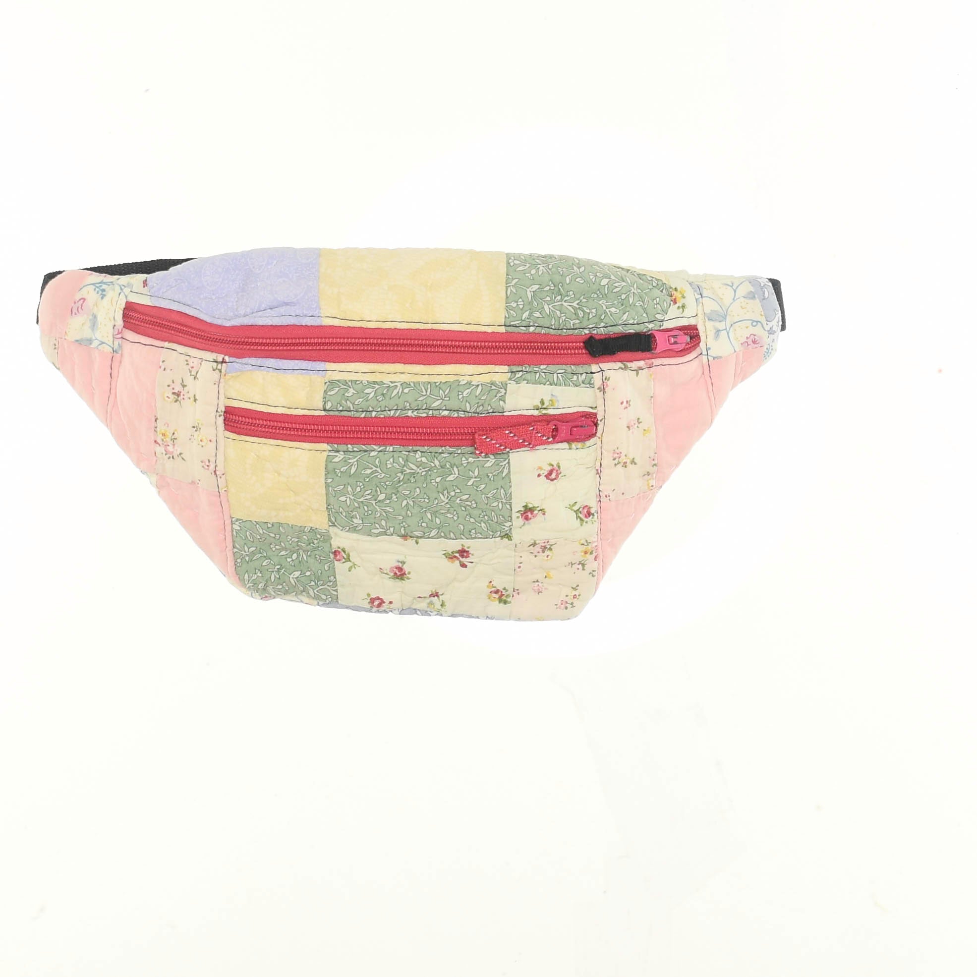Patchwork Quilt Waist Bag | Pastel Florals