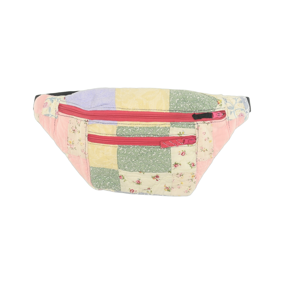 Patchwork Quilt Waist Bag | Pastel Florals