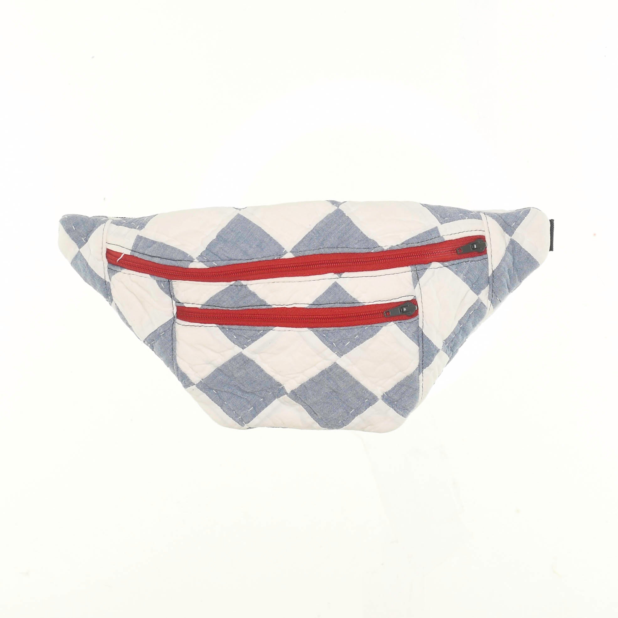 Patchwork Quilt Waist Bag | Harlequin Print