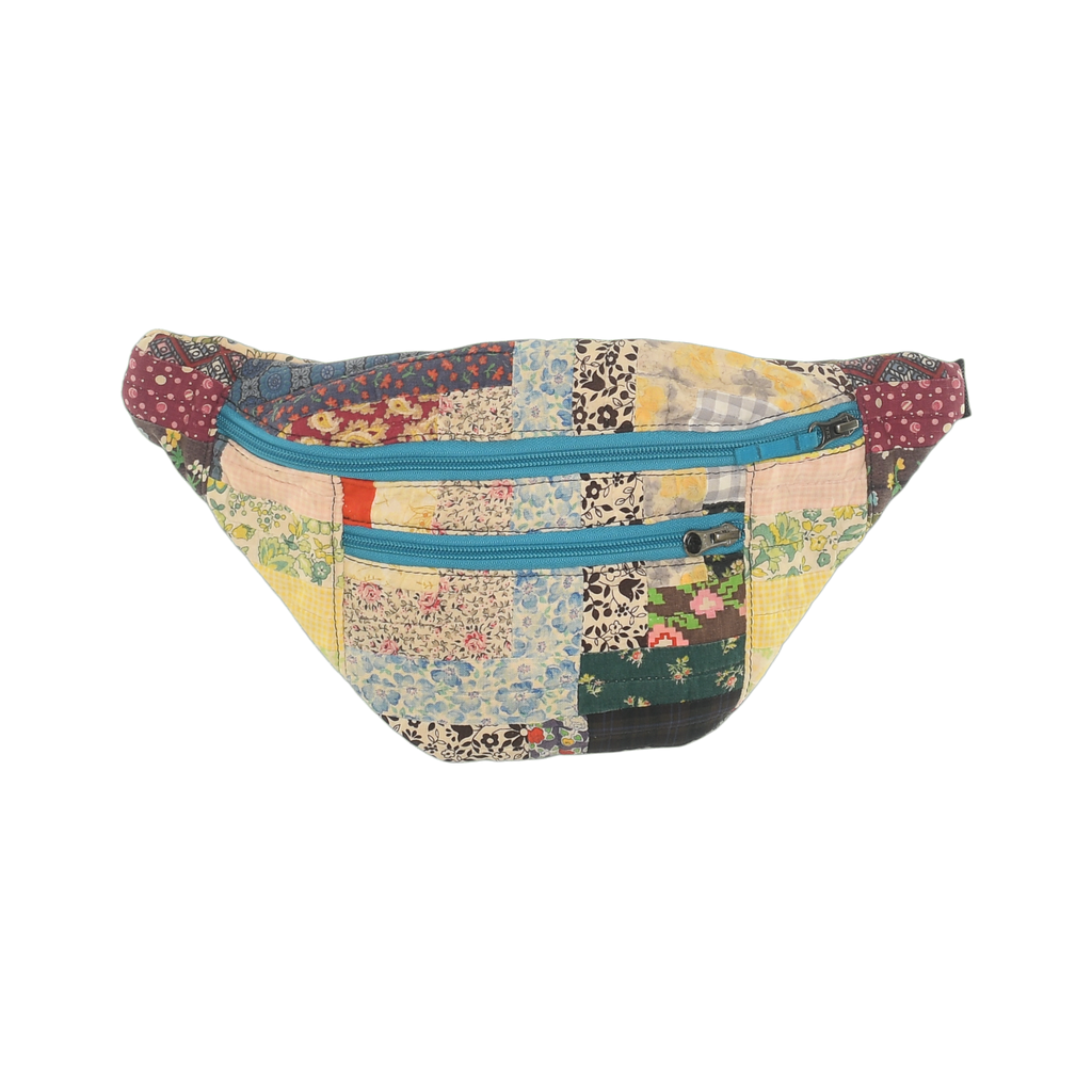 Patchwork Quilt Waist Bag | Cottage-Core Florals