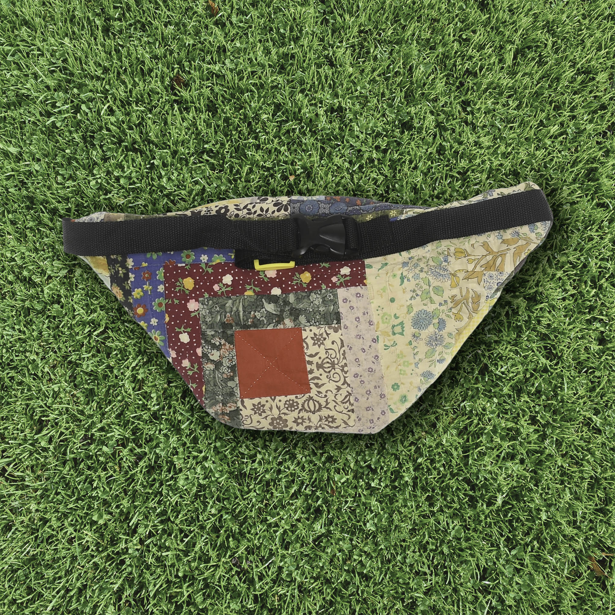 Patchwork Quilt Waist Bag | Cottage-Core Florals