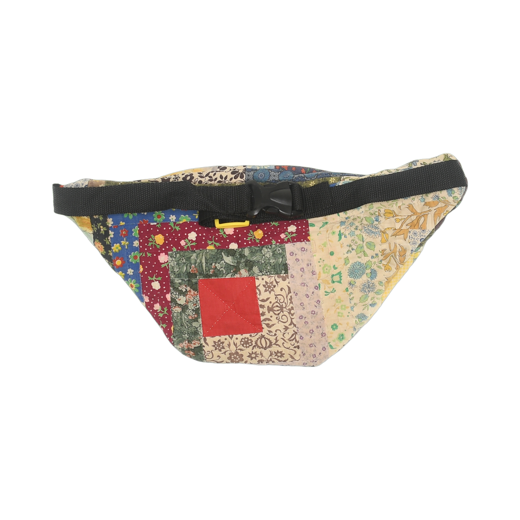 Patchwork Quilt Waist Bag | Cottage-Core Florals
