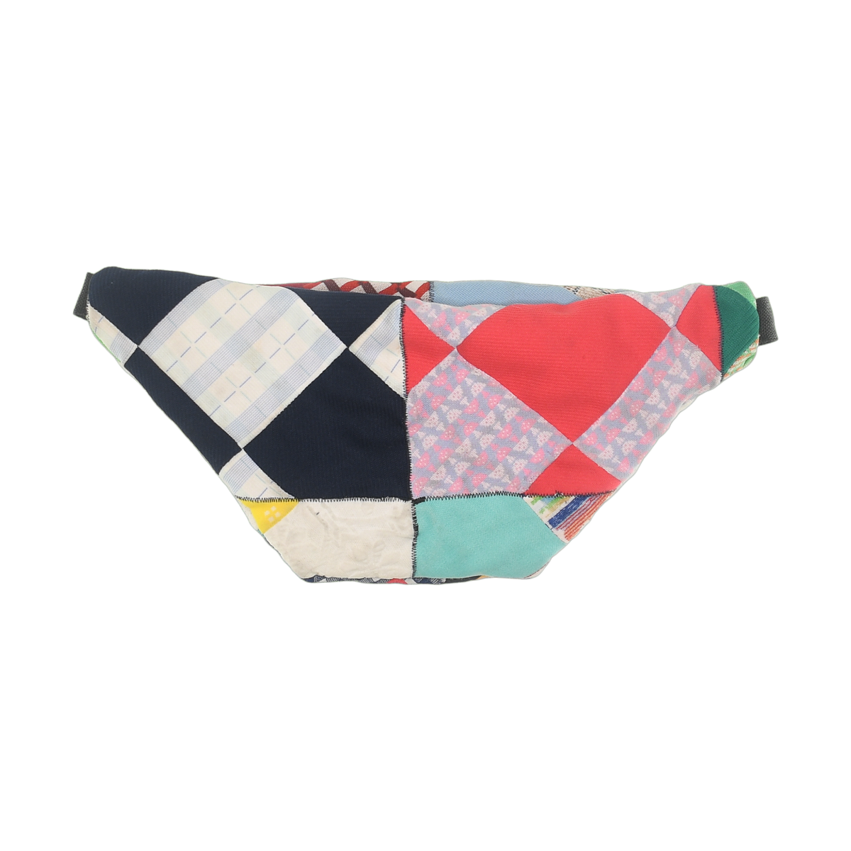 Patchwork Quilt Waist Bag | Retro Color-Block