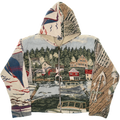 (MEASURE) Boat Town Double Tapestry Zip Through