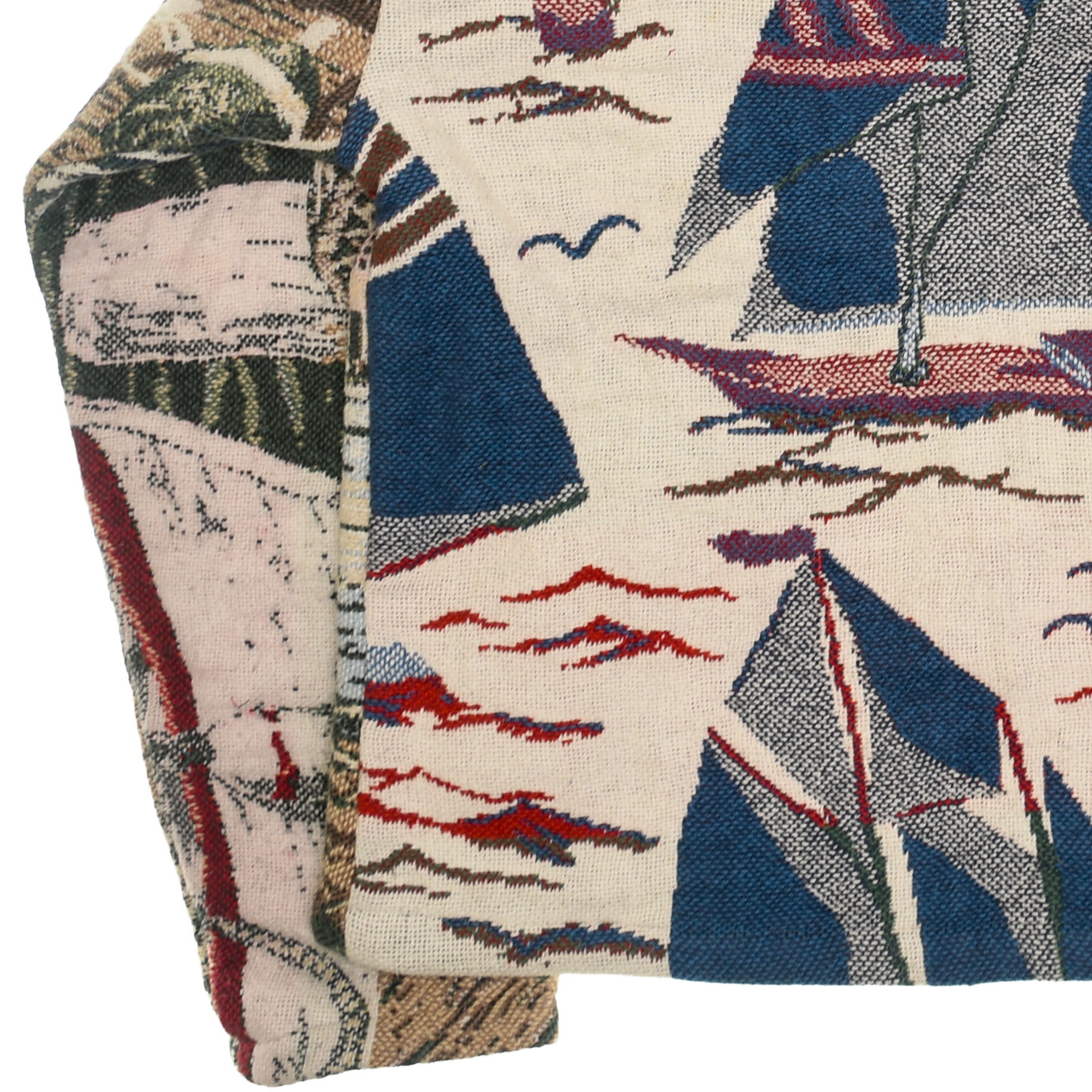 (MEASURE) Boat Town Double Tapestry Zip Through