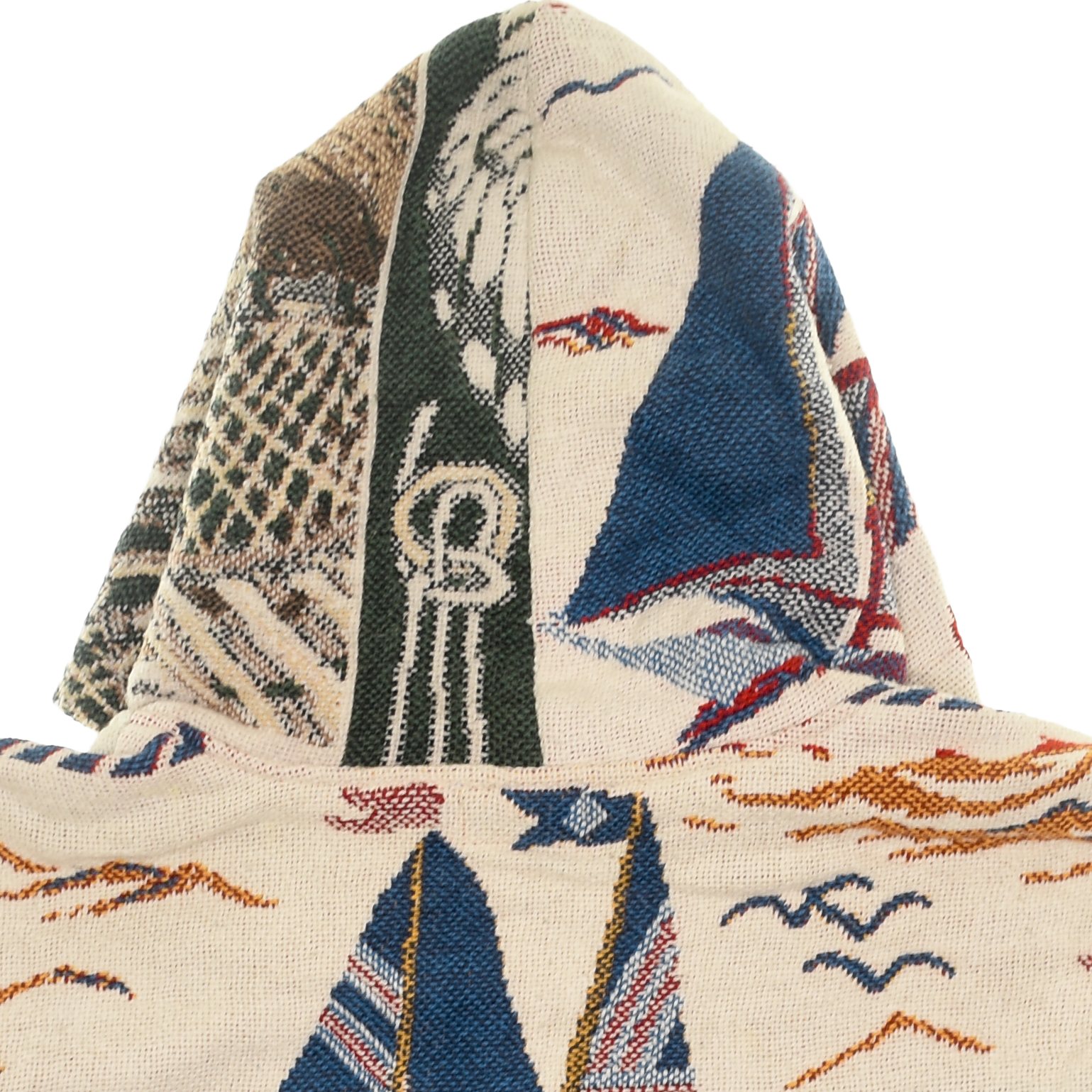 (MEASURE) Boat Town Double Tapestry Zip Through