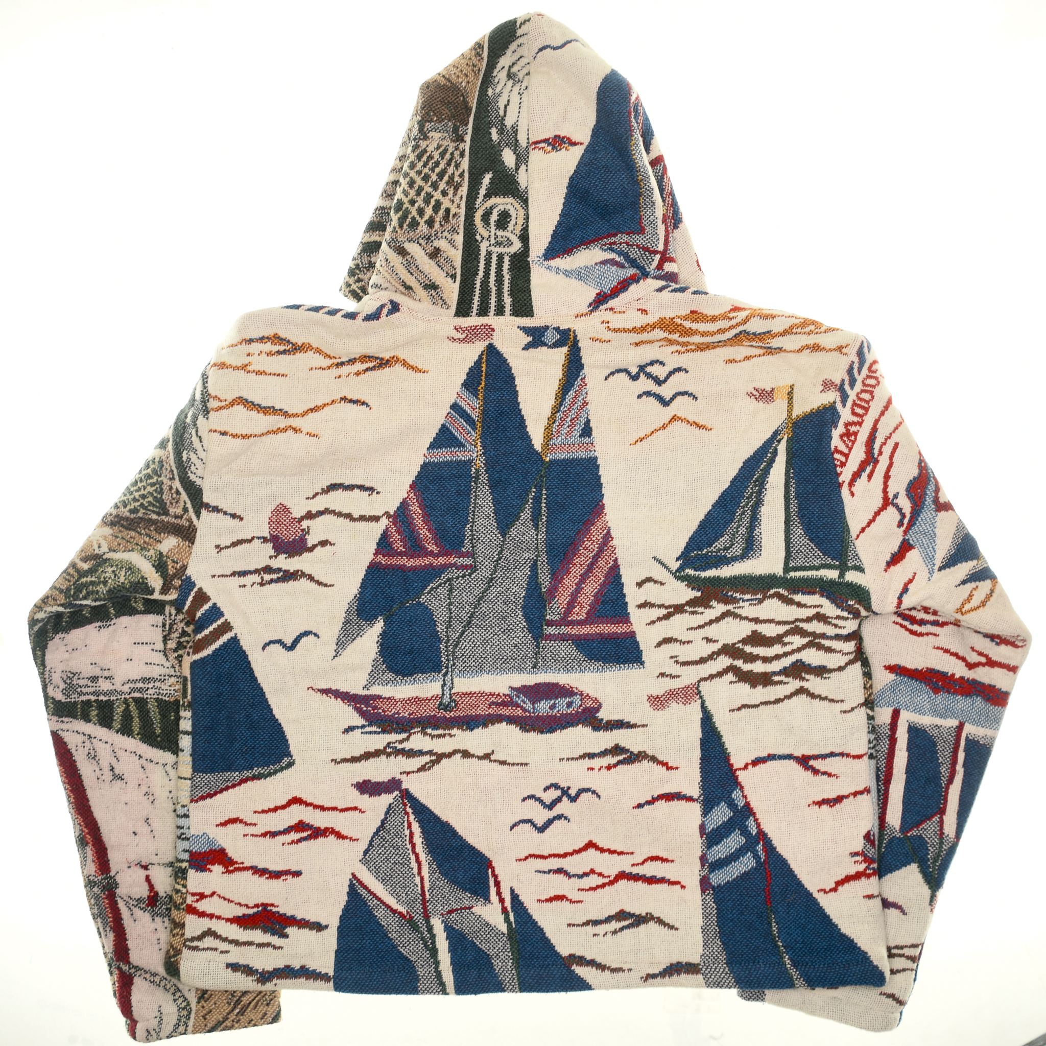 (MEASURE) Boat Town Double Tapestry Zip Through