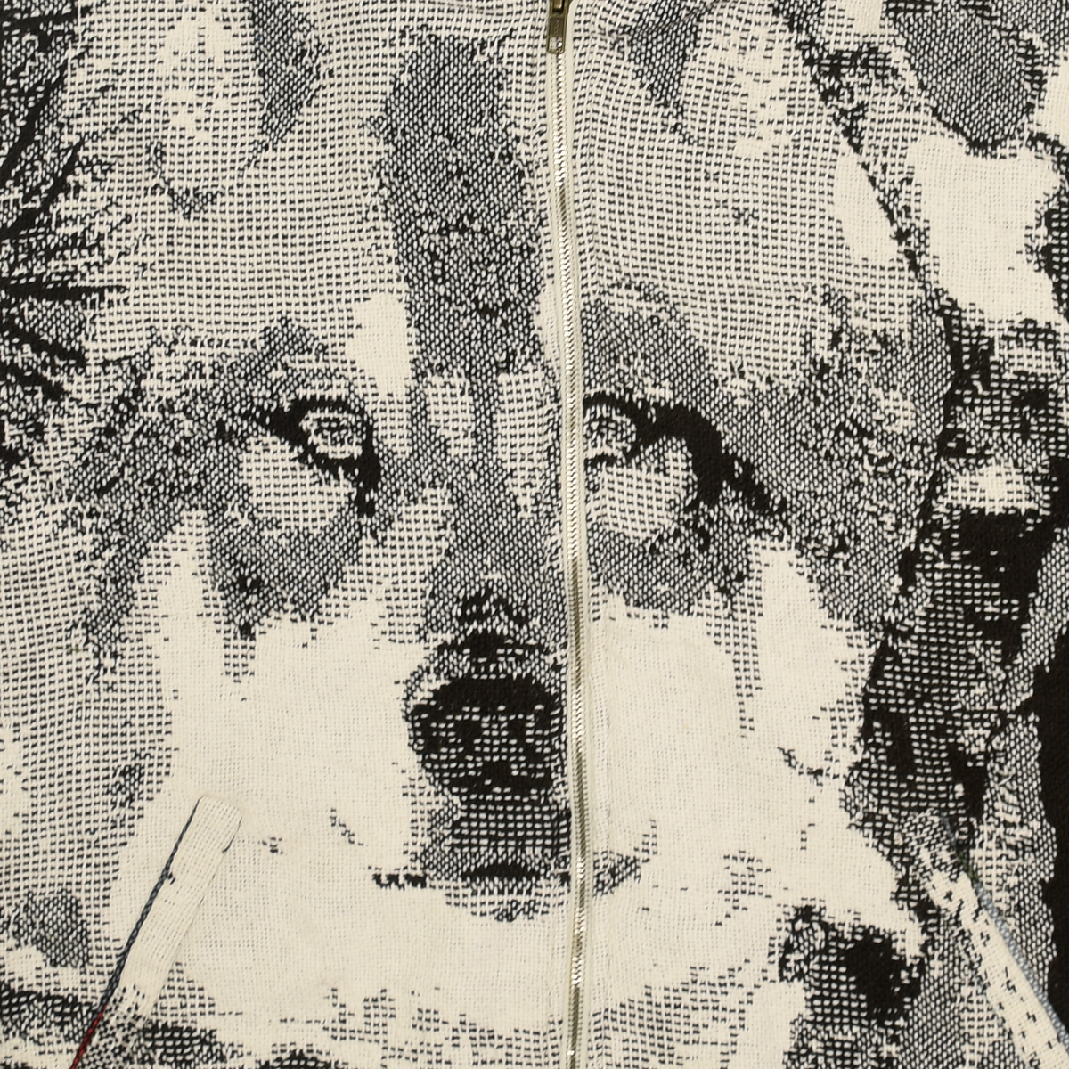 Wolf Double Tapestry Zip Through
