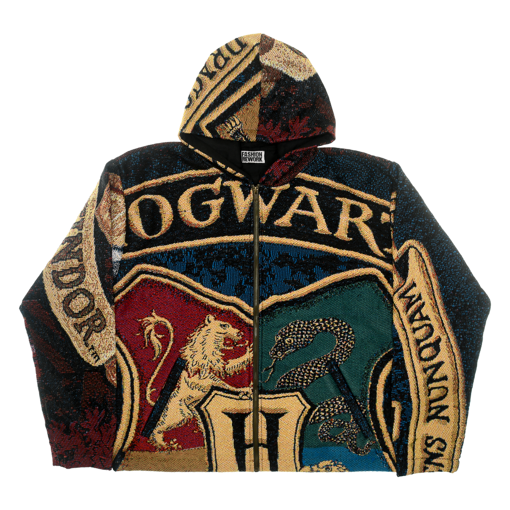 Harry Potter Gryffindor Hogwarts Double Tapestry Zip Through