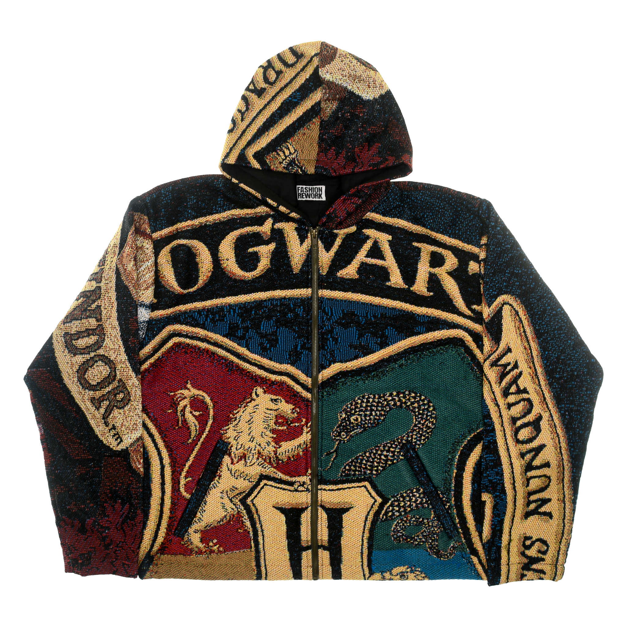 Harry Potter Gryffindor Hogwarts Double Tapestry Zip Through