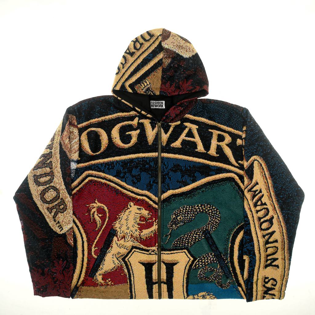 Harry Potter Gryffindor Hogwarts Double Tapestry Zip Through