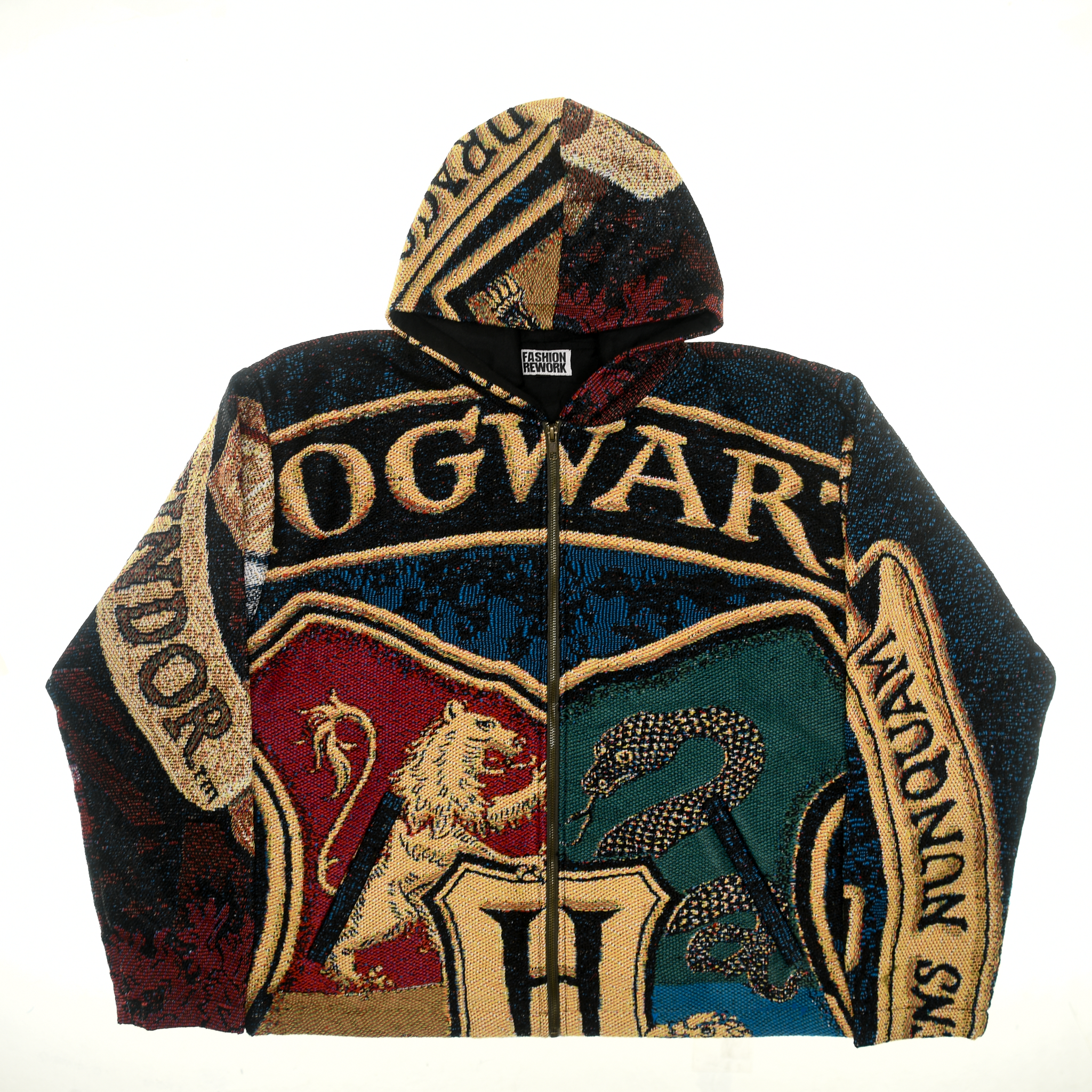 Harry Potter Gryffindor Hogwarts Double Tapestry Zip Through
