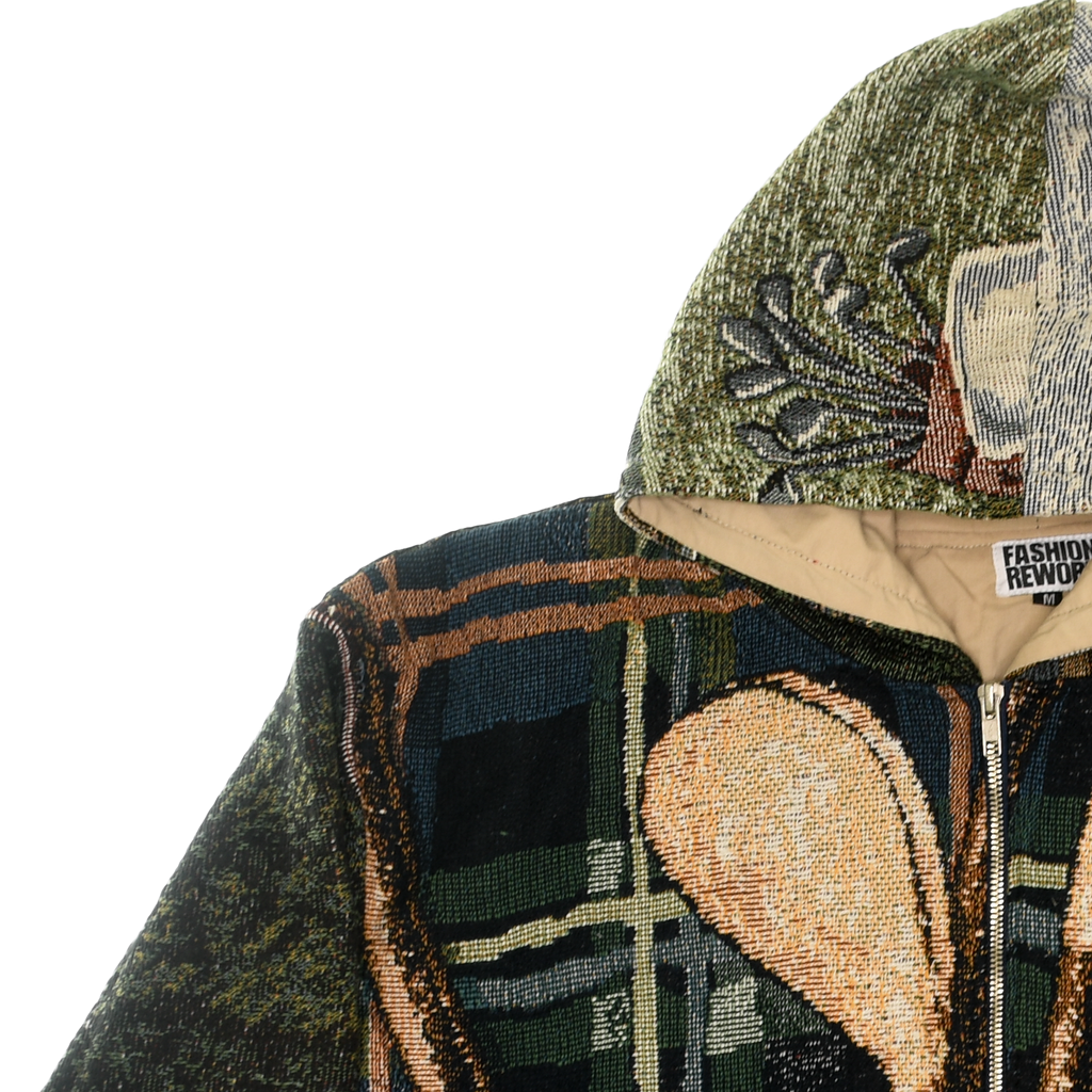 (MEASURE) Golf Green Zip Through Double Tapestry