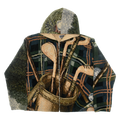 (MEASURE) Golf Green Zip Through Double Tapestry