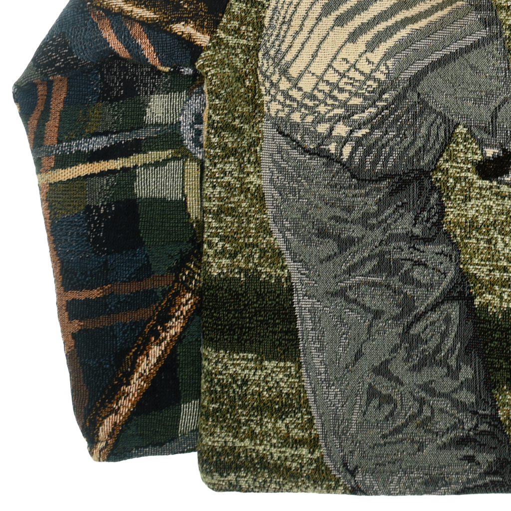 (MEASURE) Golf Green Zip Through Double Tapestry