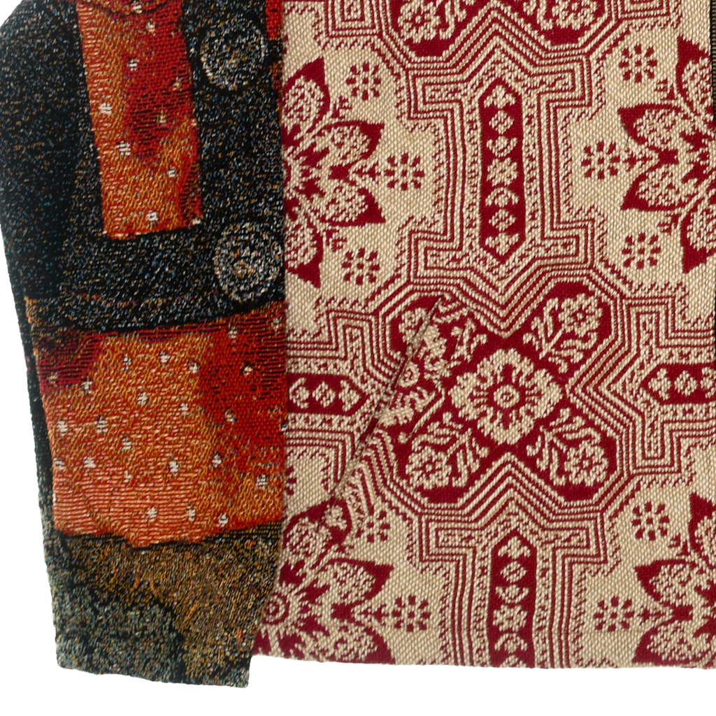 Teddy Bear Double Tapestry Zip Through