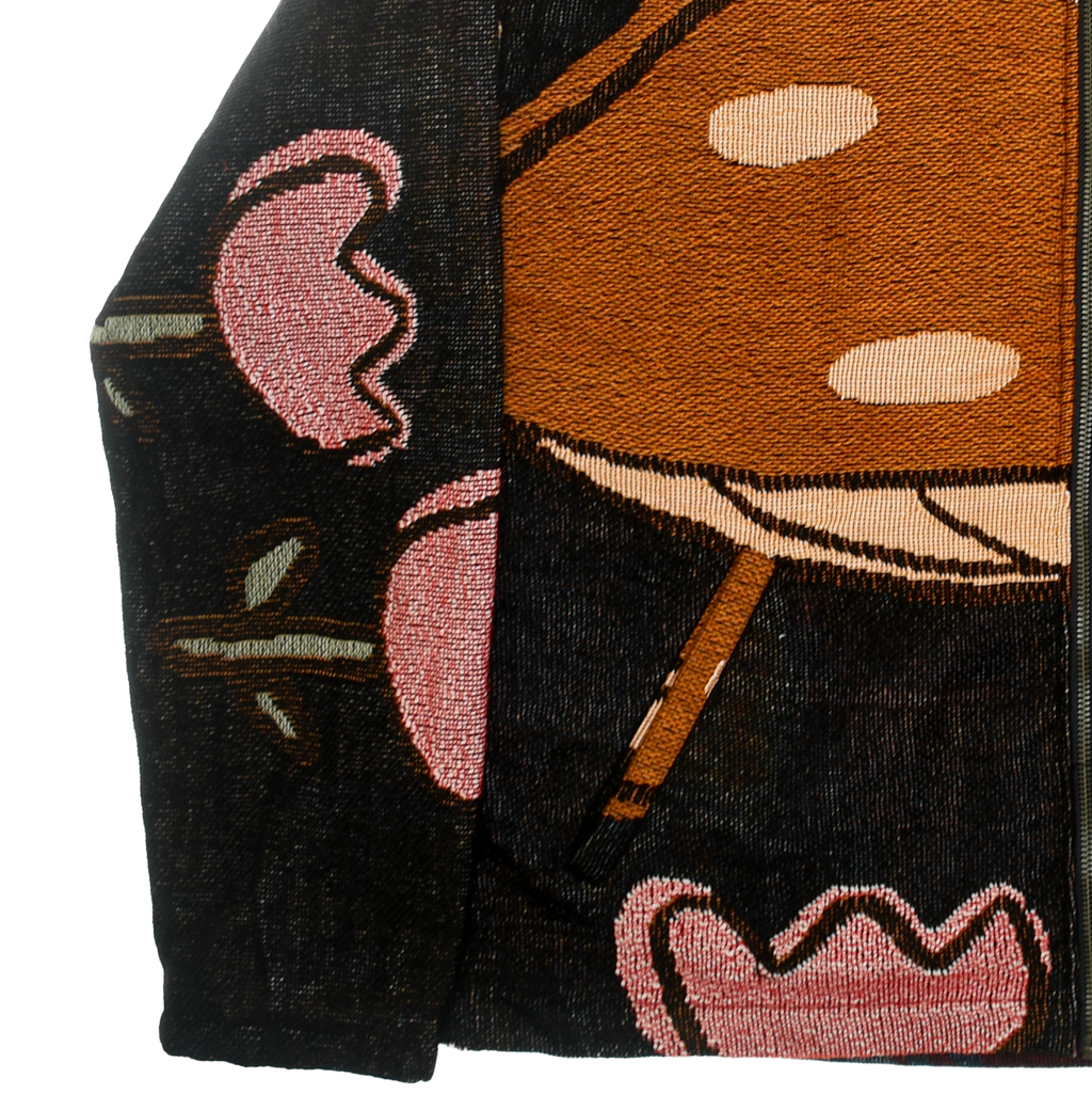 Mushroom Forest Zip Through Double Tapestry
