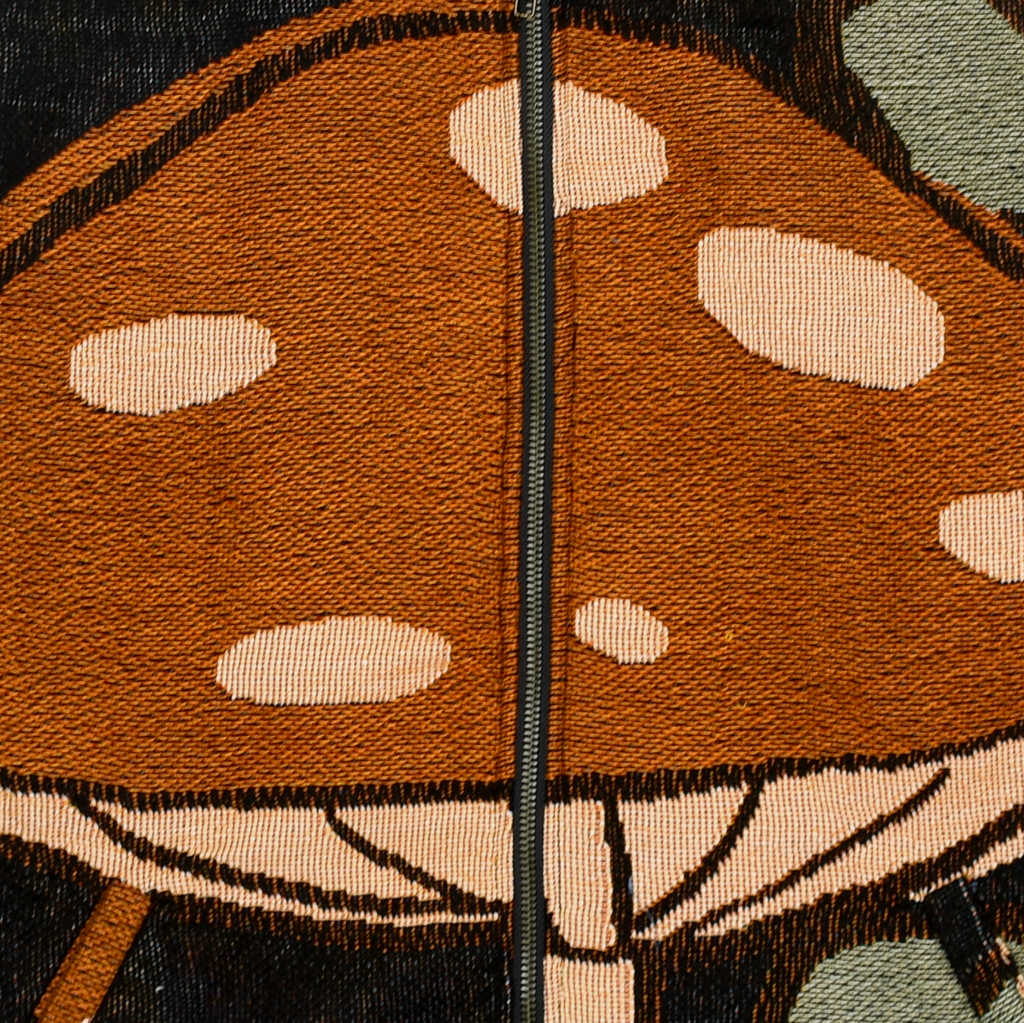 Mushroom Forest Zip Through Double Tapestry