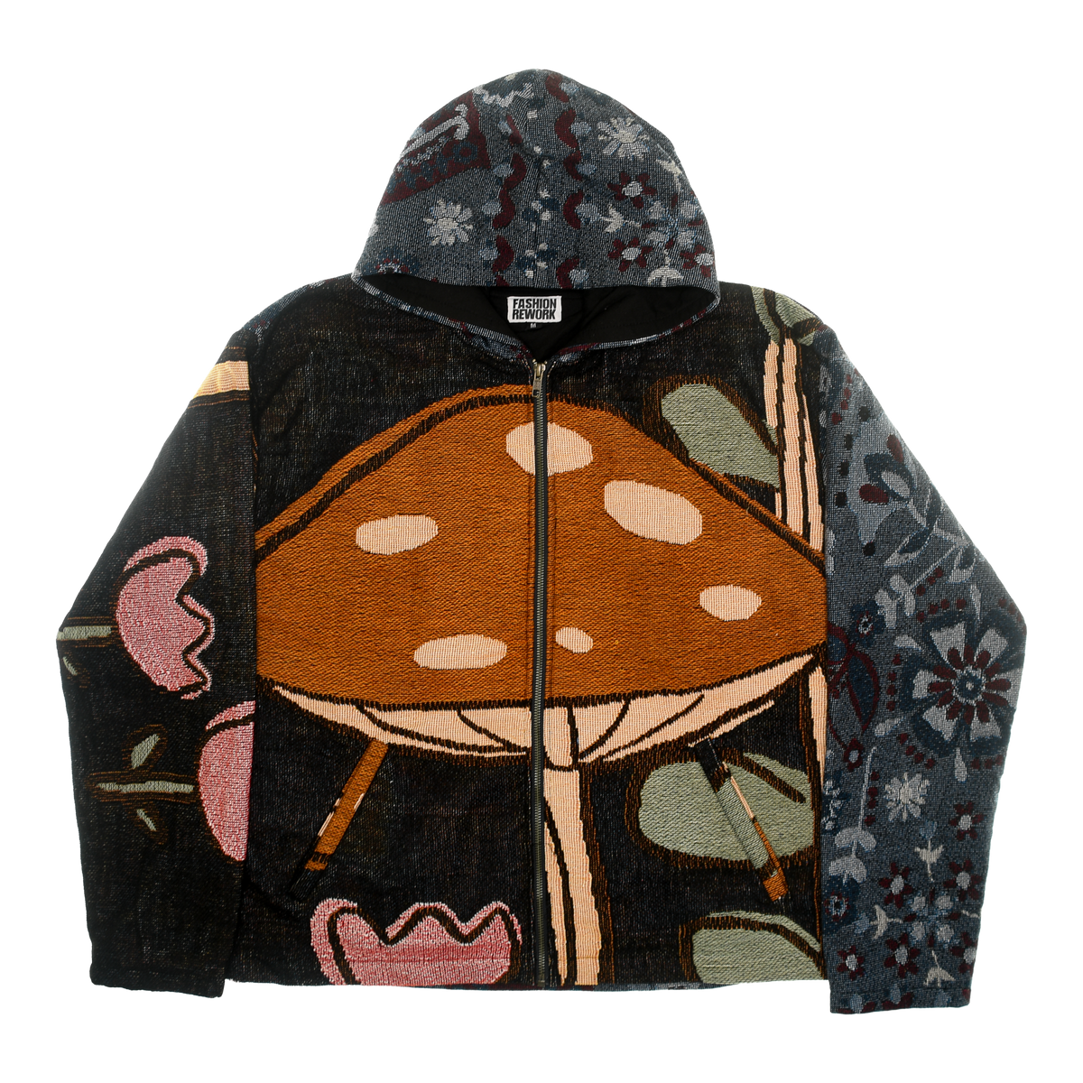 Mushroom Forest Zip Through Double Tapestry