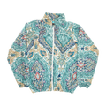 Bright Blue Mandala Classic Quilt Bomber