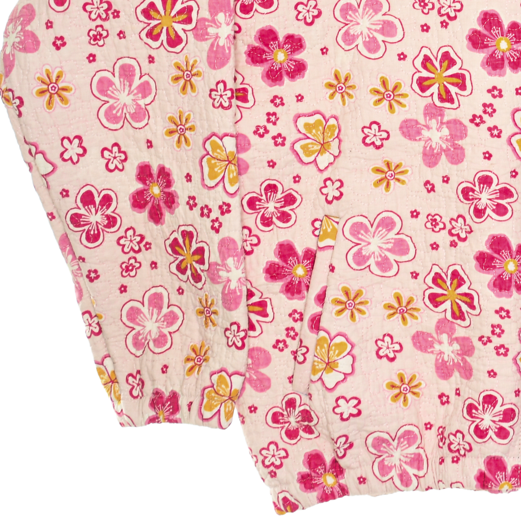Y2K Floral Classic Quilt Bomber