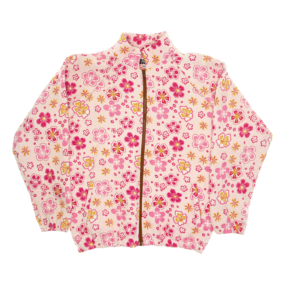 Y2K Floral Classic Quilt Bomber