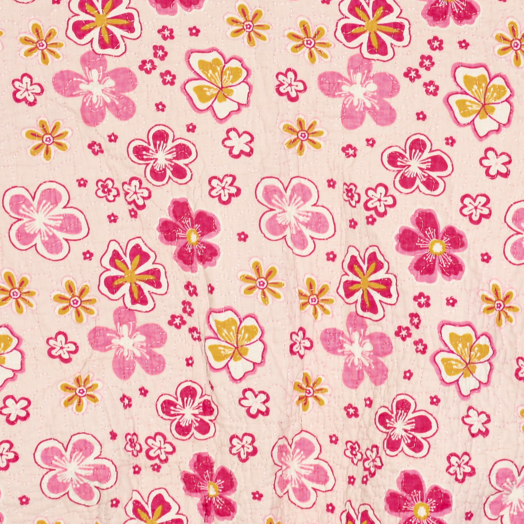 Y2K Floral Classic Quilt Bomber