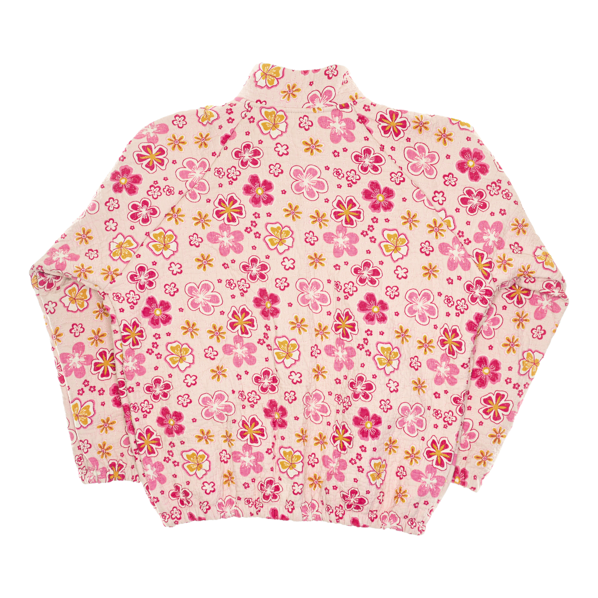 Y2K Floral Classic Quilt Bomber