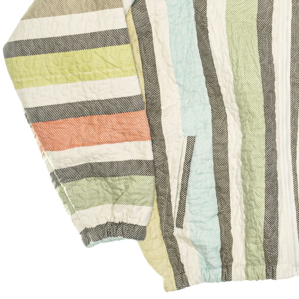 Striped Classic Quilt Bomber