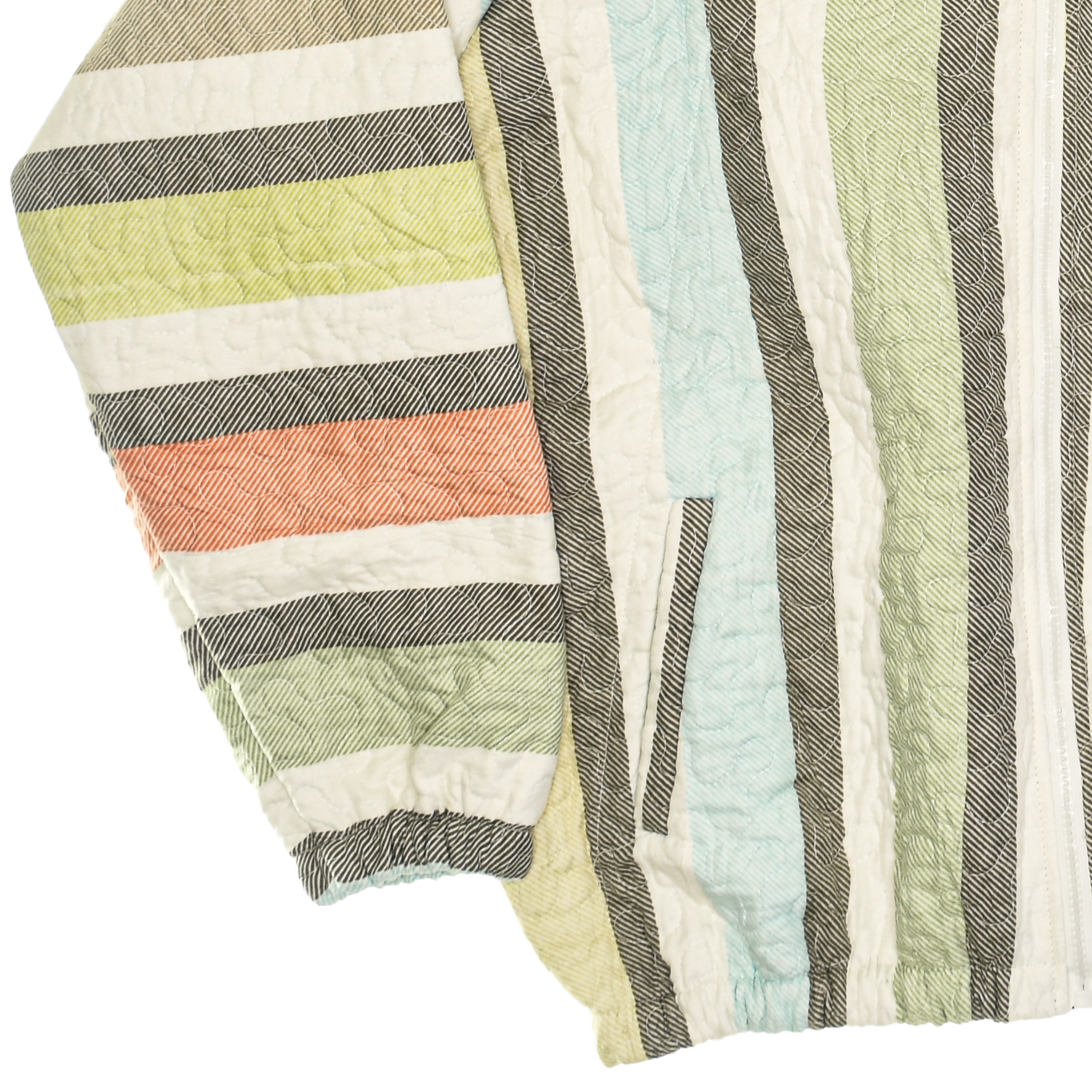 Striped Classic Quilt Bomber
