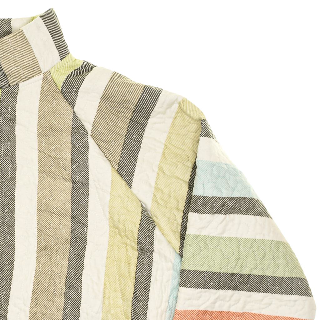Striped Classic Quilt Bomber