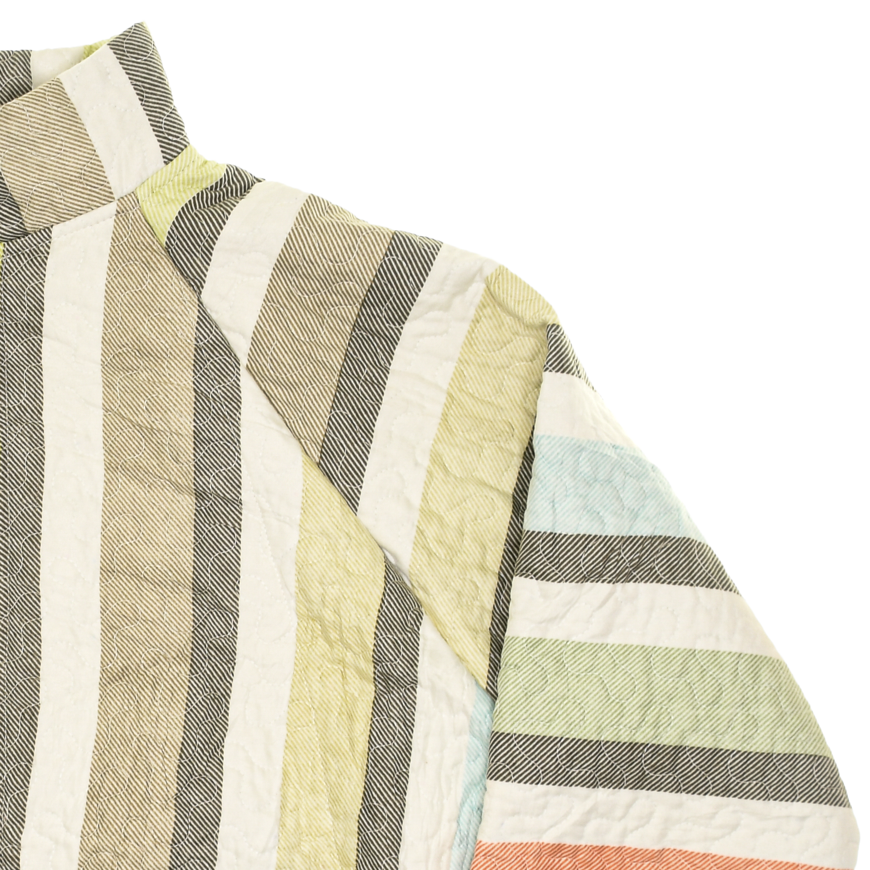Striped Classic Quilt Bomber