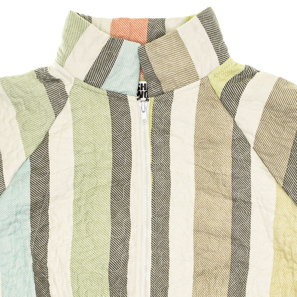 Striped Classic Quilt Bomber