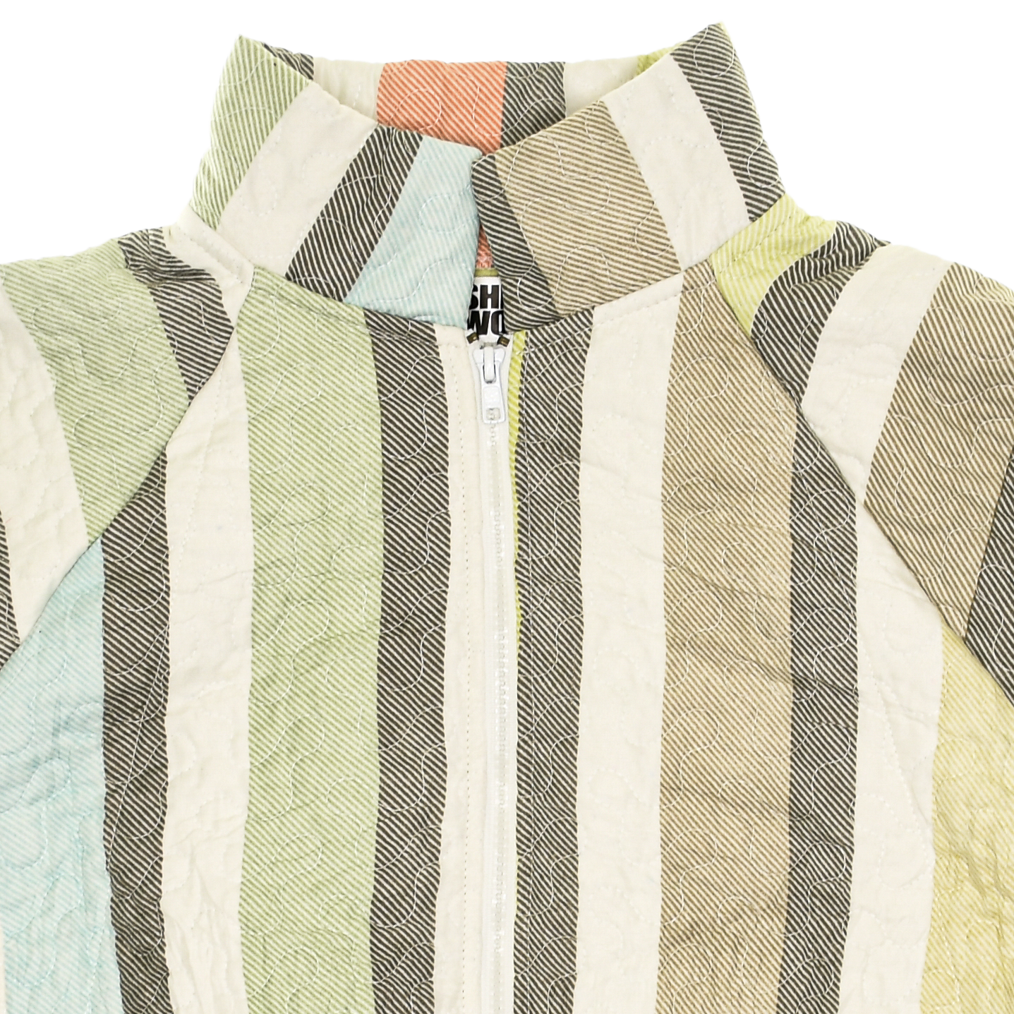 Striped Classic Quilt Bomber
