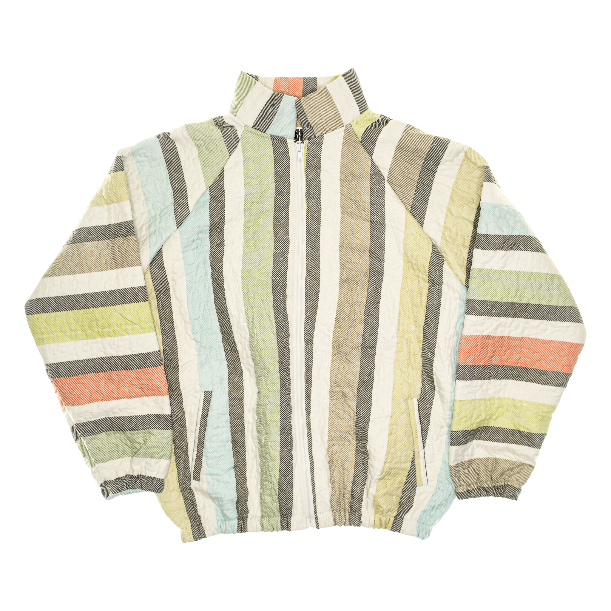 Striped Classic Quilt Bomber