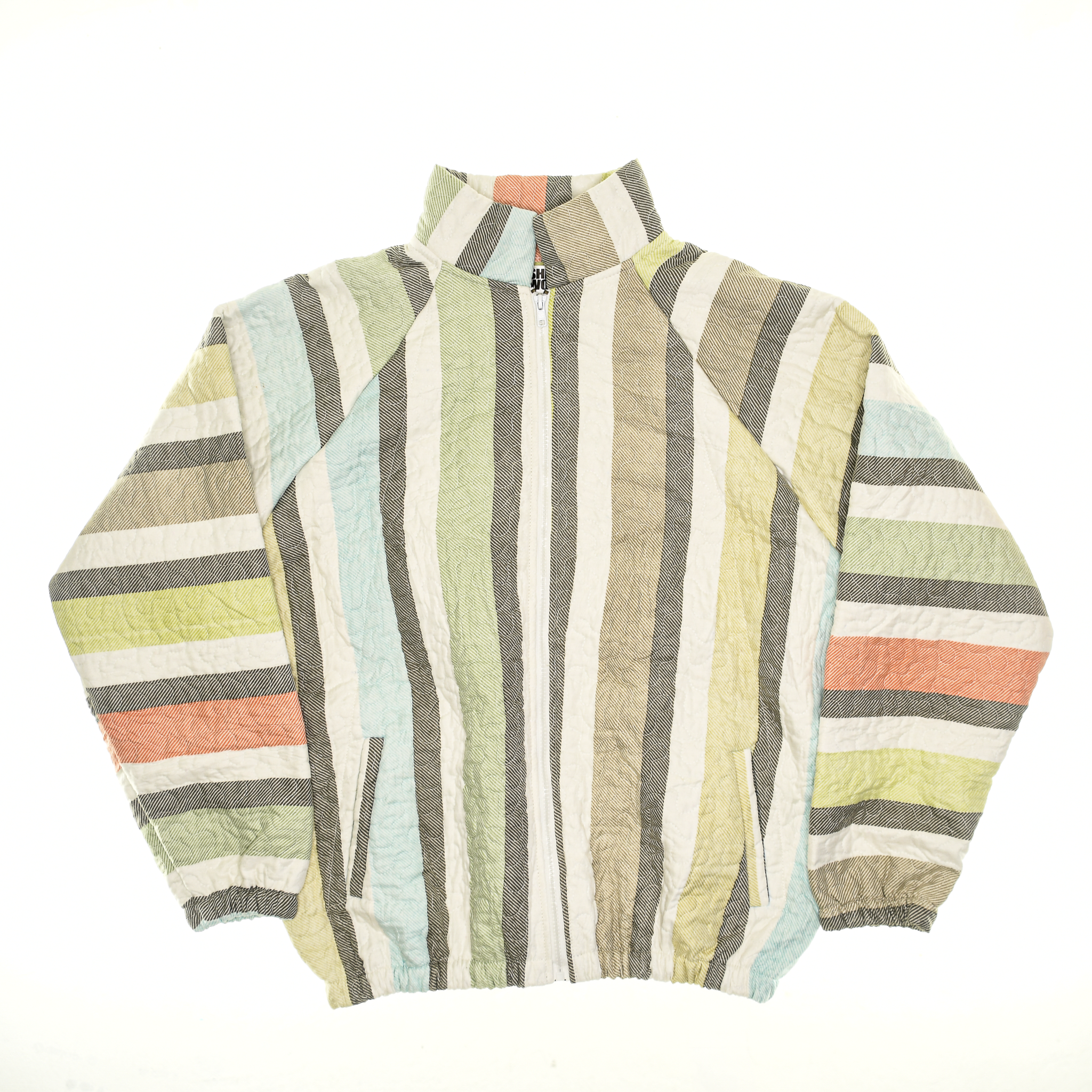 Striped Classic Quilt Bomber