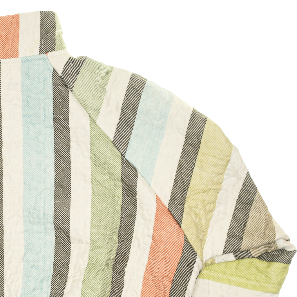 Striped Classic Quilt Bomber