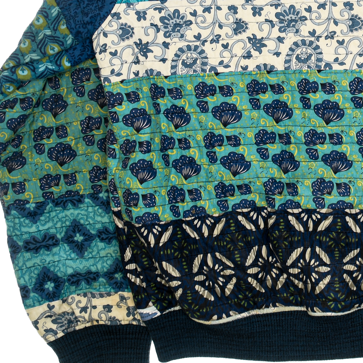 Blues & Greens Classic Quilt Bomber