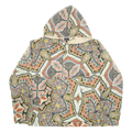Colorful Mandala Style Coastal Nomad Quilt Hoodie