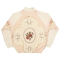 Romantic Floral Classic Quilt Bomber Jacket
