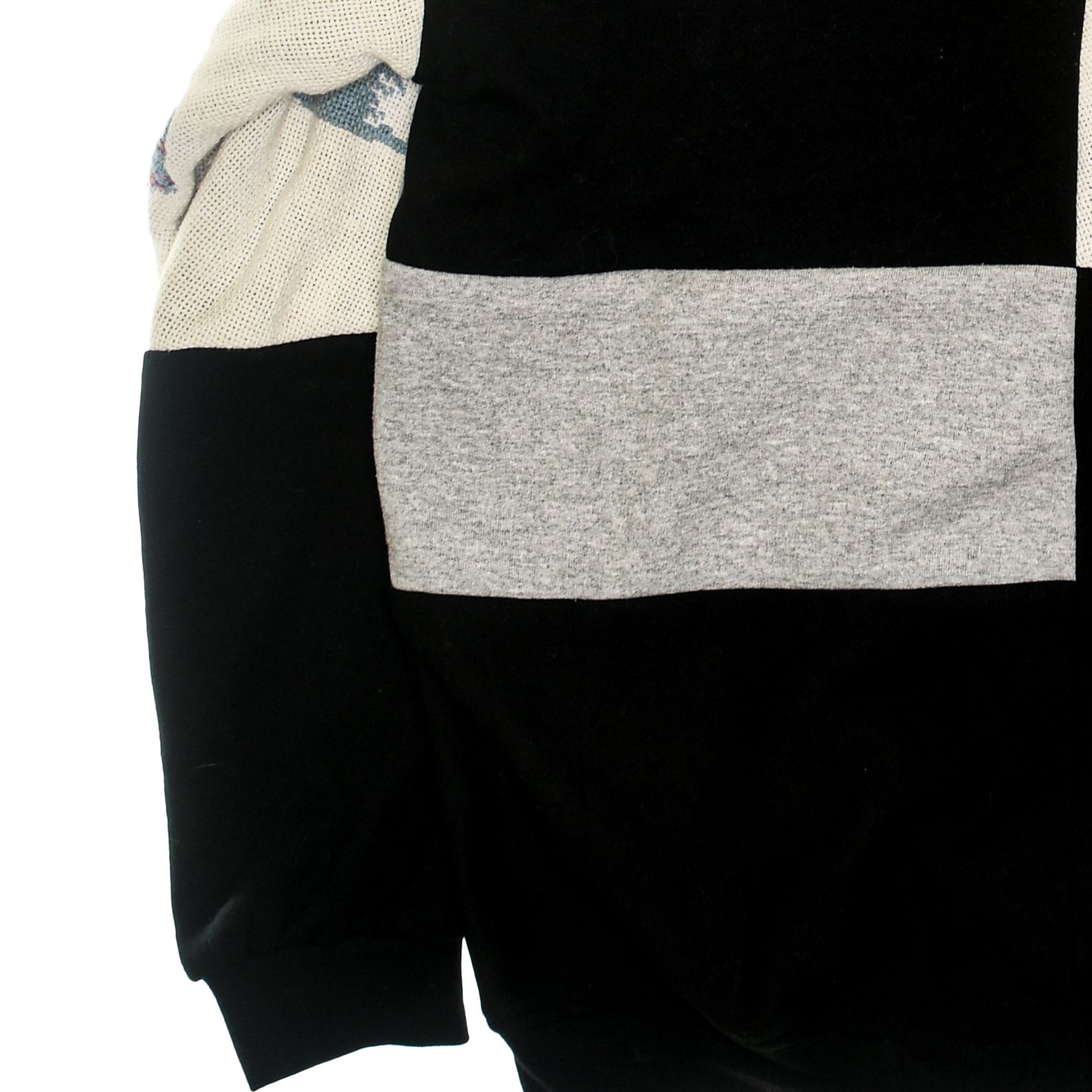 (MEASURE) Cherubim Angel Patchwork Tapestry Zip Up