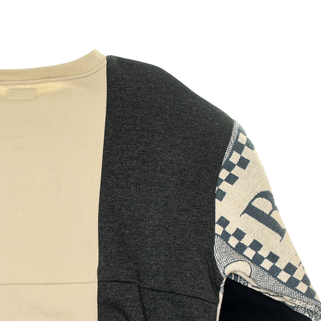 (MEASURE) Victorian Buildings Full Tapestry Panel Pullover