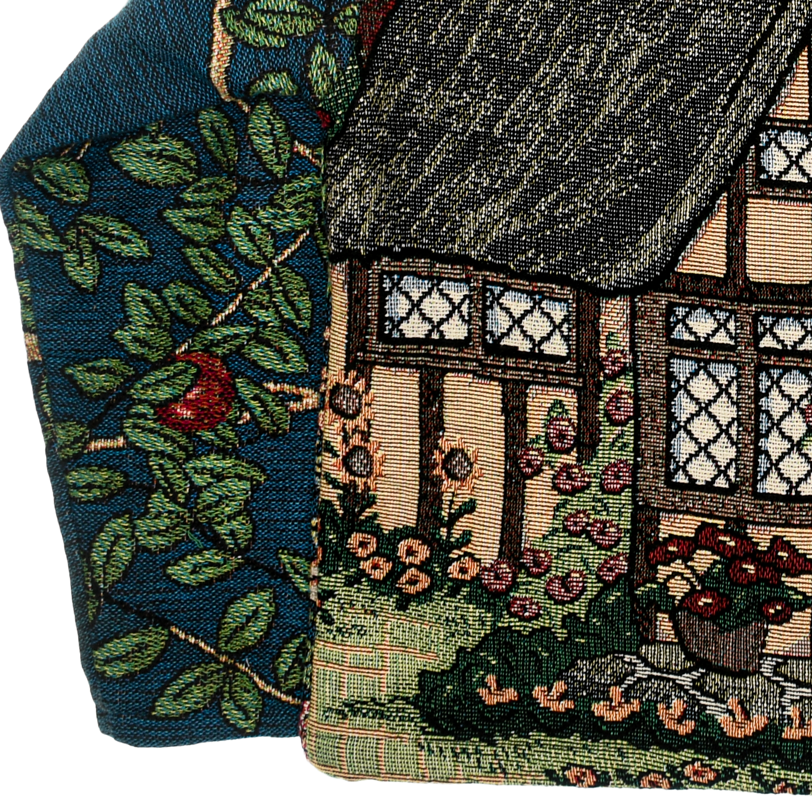 (MEASURE) Cottage Core Double Tapestry Zip Through